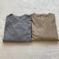 UNIQLO ソフトニットフリースクルーネック