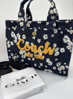 COACH カーゴ トート・フローラル プリント CR658 花柄