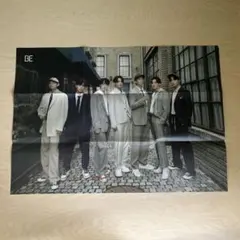 BTS BEグループポスター