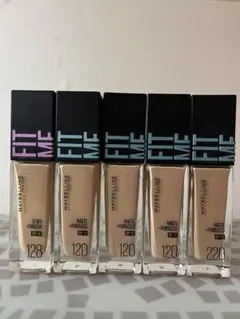 ファンデーション　5点まとめ売り