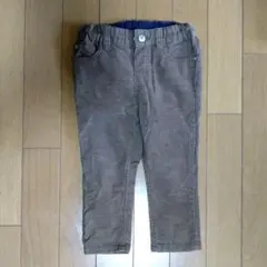 H&M　コーデュロイ　茶パンツ　90cm