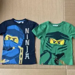 LEGO レゴニンジャ　忍者　Tシャツ　 2枚セット 6-8y