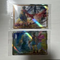 ドラゴンクエスト ウエハース ロト三部作 ビジュアルレアカード 2枚セット