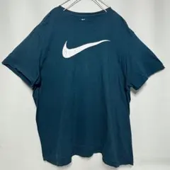 THE NIKE TEE プリント Tシャツ グリーン 4L相当ビッグスウッシュのサムネイル
