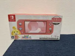 Nintendo Switch Lite どうぶつの森デザイン ピンク