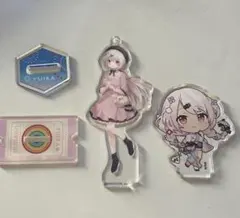 にじさんじ　椎名唯華　アクスタ　キーホルダーセット