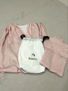 Konny 抱っこひも メッシュ Sサイズ ピンク 新生児〜20kg