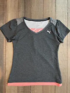 Puma VネックショートスリーブTシャツ M