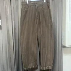 ZARA ストライプバギーパンツ