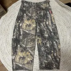 9090 迷彩柄 バギーデニム