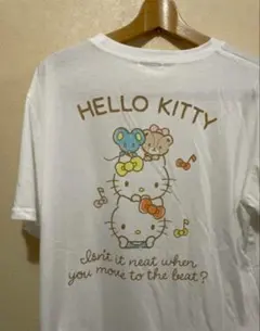 Hello Kitty ポケット付きTシャツ サイズM〜Ｌ〜男女兼用品〜新品です