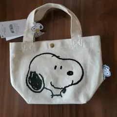 Siffler PEANUTS スヌーピー ミニトートバッグのサムネイル