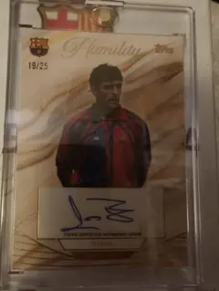 Topps Larsson FC Barcelona 直筆サインカード - メルカリ