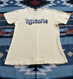 hystericロゴ Tシャツ Mサイズ クリーム色