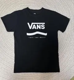 VANS Tシャツ ブラック ロゴプリント Sサイズのサムネイル