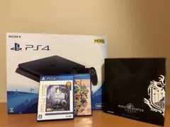 極美品PS4 CHU-2200A B01 500GB JET Black セット