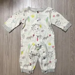 動物柄ロンパース 75cm コンビミニ
