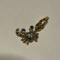 Pandora カニ　ゴールド　チャーム　パンドラ