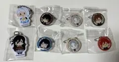 刀剣乱舞　御伴散歩　ぽちくじ　D賞　E賞　マスコット　クリアバッジ　8点セット②