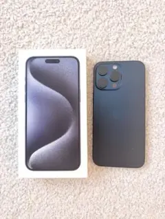 iPhone 15ProMax 256GB ブルーチタニウム　アイフォーン