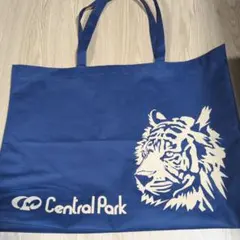 姫路Central Park トートバッグ ブルー タイガー