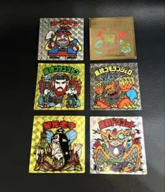 旧ビックリマンシール　ヘッド6枚セット　まとめ売り①