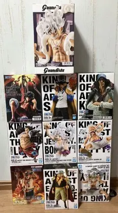 ワンピース フィギュア　まとめ売り　ルフィ　ニカ　白ひげ　エース　プライズ