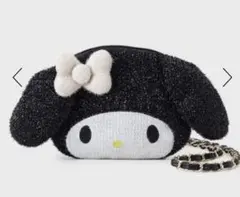 新品OPAQUE.CLIPマイメロたれ耳フェイス型2WAYキラキラミニショルダー