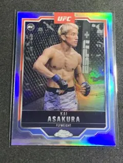 朝倉海 ルーキーカード リフラクター UFC Topps Chrome