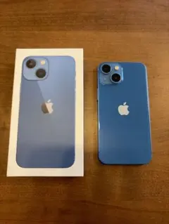 iPhone13 mini 256GB ブルー（美品、使用品）