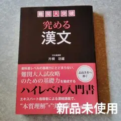 難関大突破 究める漢文　2010年初版発行　絶版　廃盤　中経出版