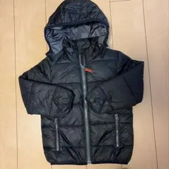 H&M ブラックダウンコート 男の子　120
