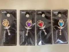 ★セボンスター風★ミニチュア★ビジュー付きステッキ★4色★新品未使用★即決