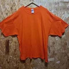 GILDAN ULTRA COTTON オレンジ Tシャツ XXL