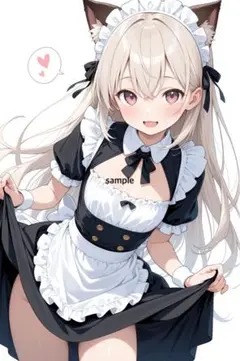 m717 AIイラスト　かわいい　A4ポスター