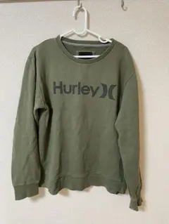 Hurley オリーブ L ロゴスウェット トレーナー ハーレーのサムネイル
