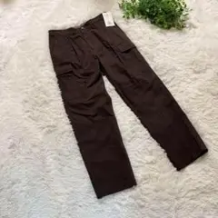 TAKEO KIKUCHI タケオキクチ カーゴパンツ ダークブラウン M