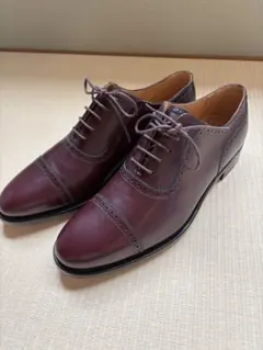 ANCIEN CREPINS シークレットシューズ 革靴 ブラウン 25cm - メルカリ