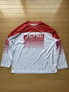 ハードコアスキンズパンクロック旭日旗日章旗デザインラグランシャツ 