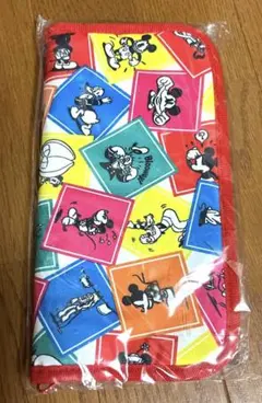 ミッキー マウス多目的ケース赤