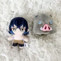 鬼滅の刃　いつぬいふぃっくす　嘴平伊之助　ぬいぐるみ