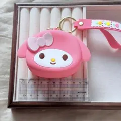 サンリオ マイメロディーコインケース｜お財布 小銭入れ｜キーホルダー ピンク