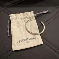 早い者勝ち！ビルウォールレザー スムース Cクロス リング w/ 18K