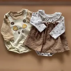 可愛いロンパース・カバーオール