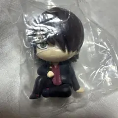 【袋未開封】高杉晋助＆そろばん 銀魂 3-Zダブルマスコット＋銀八先生まちぼうけ