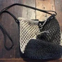 ne Quittez pas ヌキテパ　ショルダーバッグ　編みのサムネイル