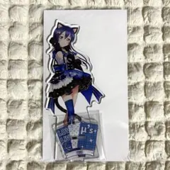 ラブライブ 園田海未 μ's 黒猫 GiGO コラボカフェ アクリルスタンド