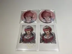 赤城ウェン にじさんじ 缶バッジ SUISAI RAIN デビューチェキ