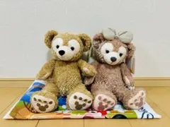 【しずくんさま】JCBザクラス　ダッフィー&シェリーメイ　ぬいぐるみ