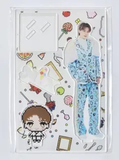 M!LK 山中柔太朗 M!X アクリルスタンド ピクセルver.